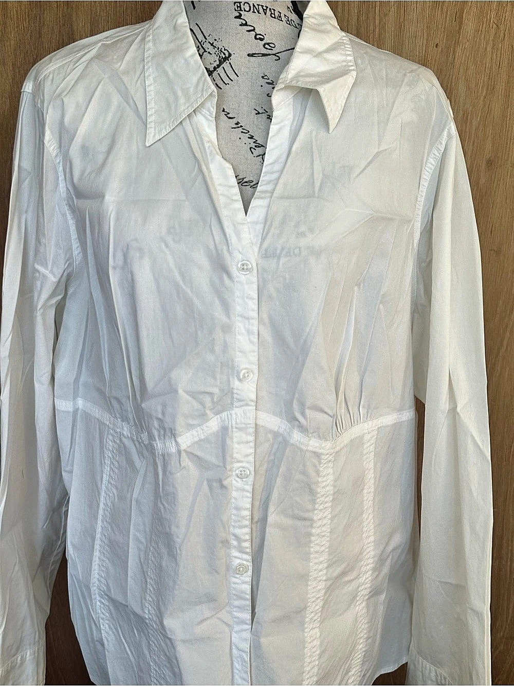 Venezia White Button Down Shirt Size 18/20 Like New